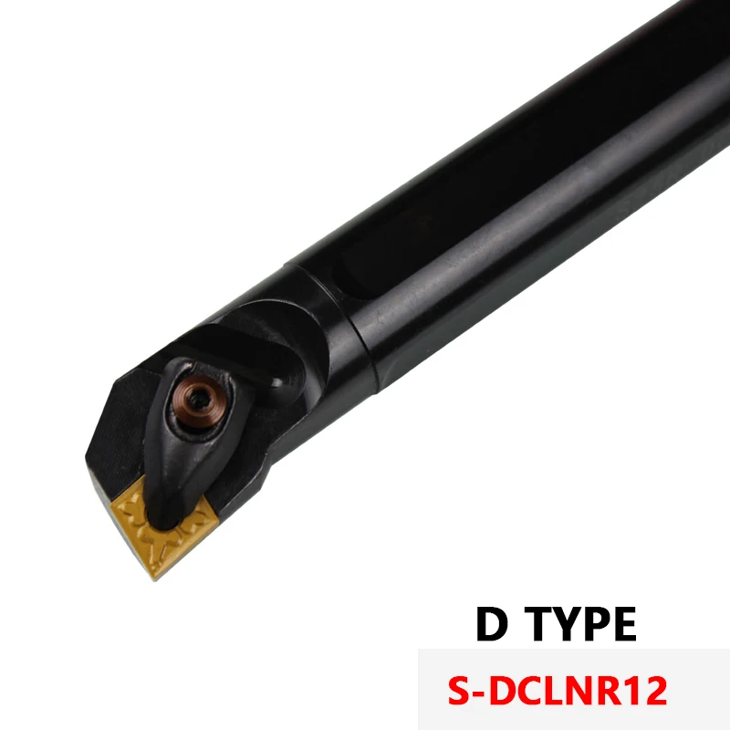 

S20R S25S DCLNR Holder DCLNR12 DCLNL12 Lathe Metal Cutting Tool Internal Tool Machine D Type Boring Bar For Inserts CNMG12