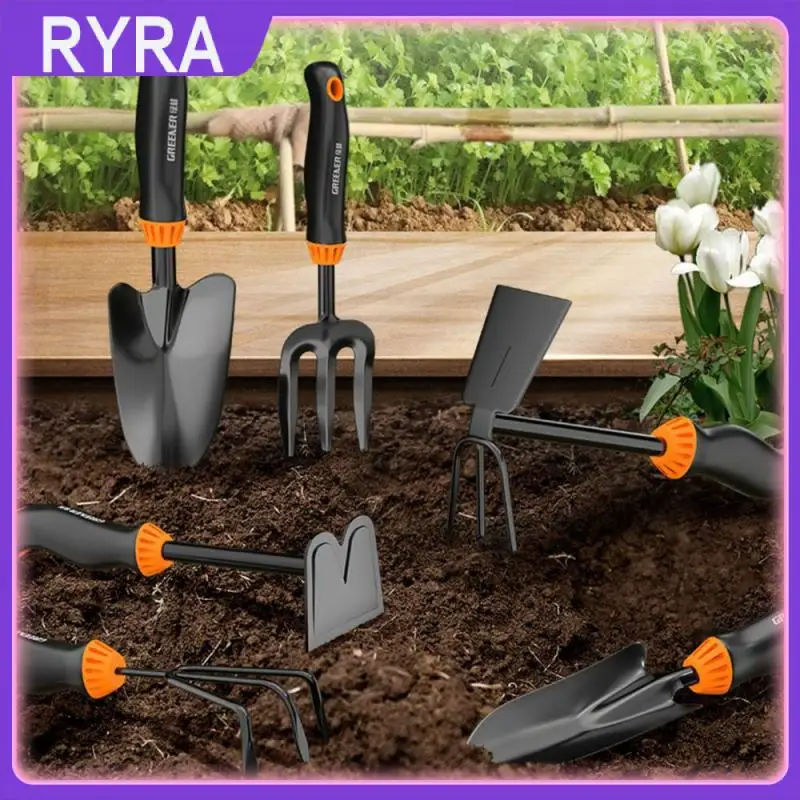 

Маленькая лопата с отверстиями для дизайна, цветы, экспресс, мягкая удобная мини-лопата с черной резиновой ручкой, технические садовые инструменты