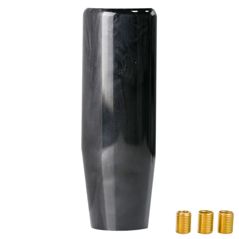 

Универсальная ручка переключения передач JDM в мраморном стиле 12 см, ручная головка рычага переключения передач