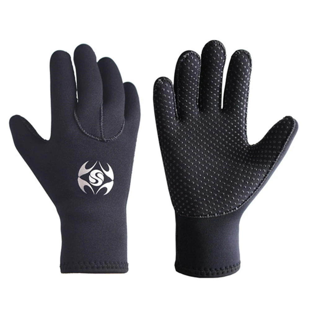 

Новинка 3 мм неопреновые перчатки для дайвинга для взрослых для подводной охоты утолщенные теплые Нескользящие перчатки для рыбалки серфинга перчатки для плавания и дайвинга