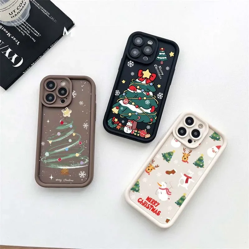 New Year Christmas Gift Phone Case For Xiaomi Redmi Note 13 Pro Plus 12 11 10 12S 11S 10S 9S 8 9 14C 13C 12C 10C 9A 9C A1 A2