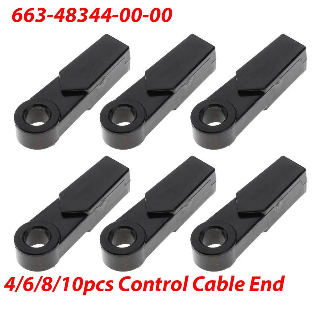 

663-48344-00-00 4/6/8/10pcs Boat Outboard Remote Control Box Cable End For Yamaha 6HP 8HP F6 F8 Outboard Engine Motors