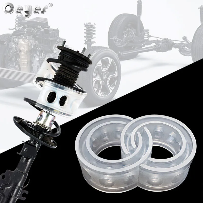 

2 stücke Auto Frühling Puffer Schock Up Absorber Auto Power Cushion Frühling Auto Puffer Suspension Dämpfung Gummi Für Alle Auto