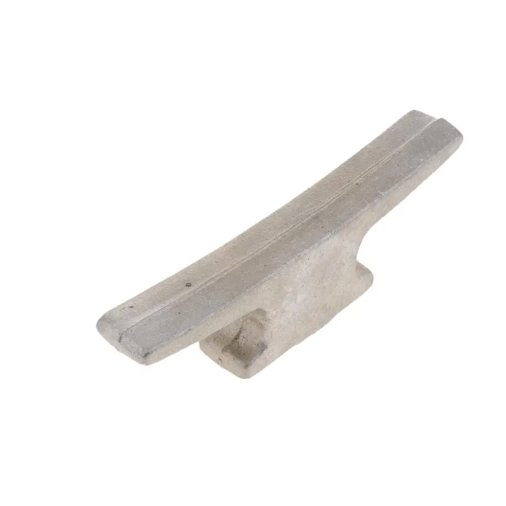

6 Inch Mooring Cleat Aluminum Alloy Solid Base Rope Cleat for Marine Boat Yacht Cruisers Kayaks Dropshipping