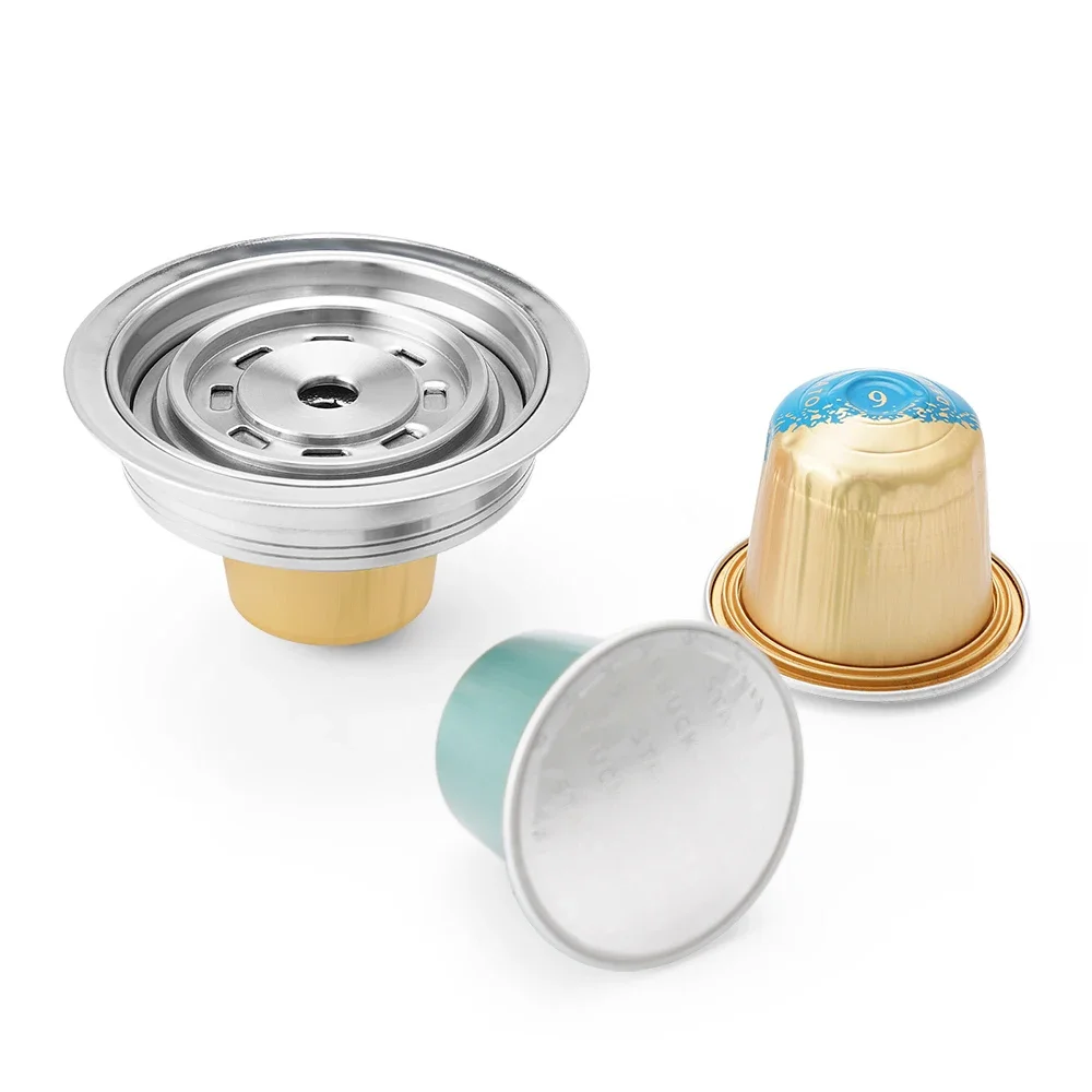 Многоразовый капсульный адаптер для Vertuo поп-машина совместим с оригинальными