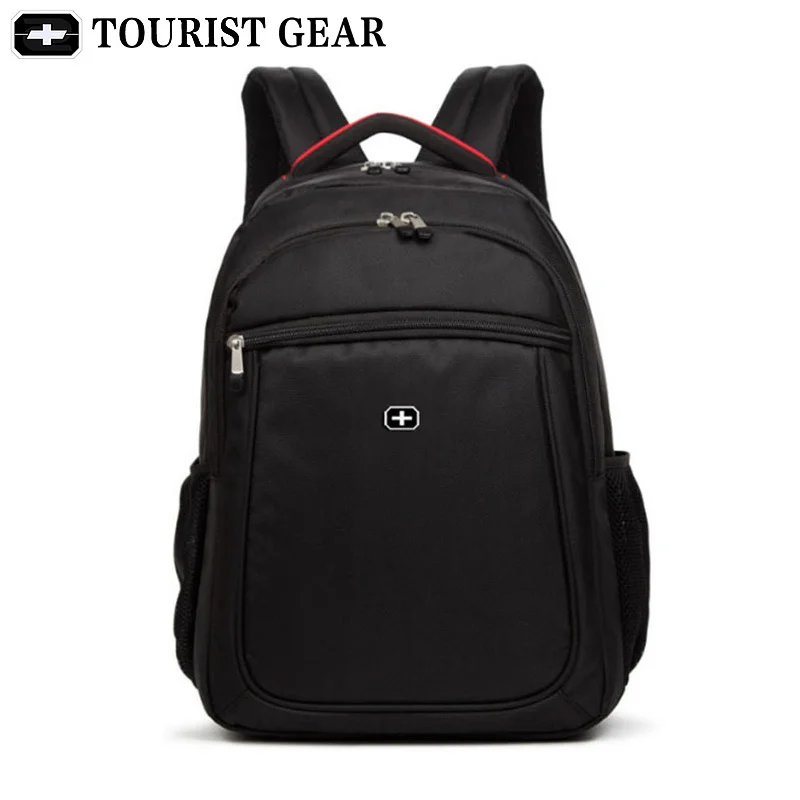 black bagpack men 2023 mochila swiss backpack Travel rugzak 
