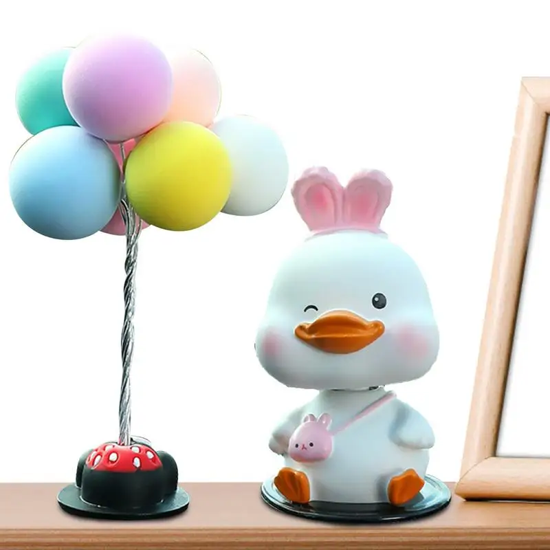 

Cute Duck Toy Car Ornaments Car Cute Little Yellow Duck Propeller Wind-Breaking Duck Cute Duck Car Dashboard Decorations For