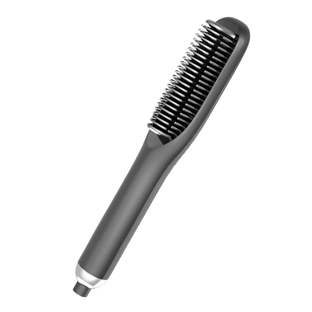

Hair Curler Straightener Multipurpose Curling Hair Comb for Men Plug