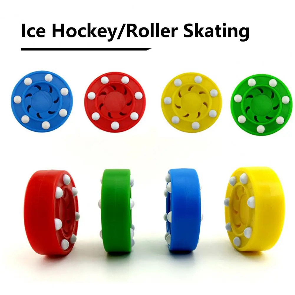 

Roller Hockey Good Resilience Professional Entertainment Straight Row Roller Hockey Training Puck Adult Fitness Accessories