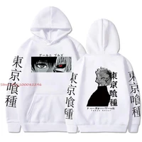 tokyo ghoul anime hoodie pullovers sweatshirts ken kaneki graphic printed tops casual hip hop streetwear