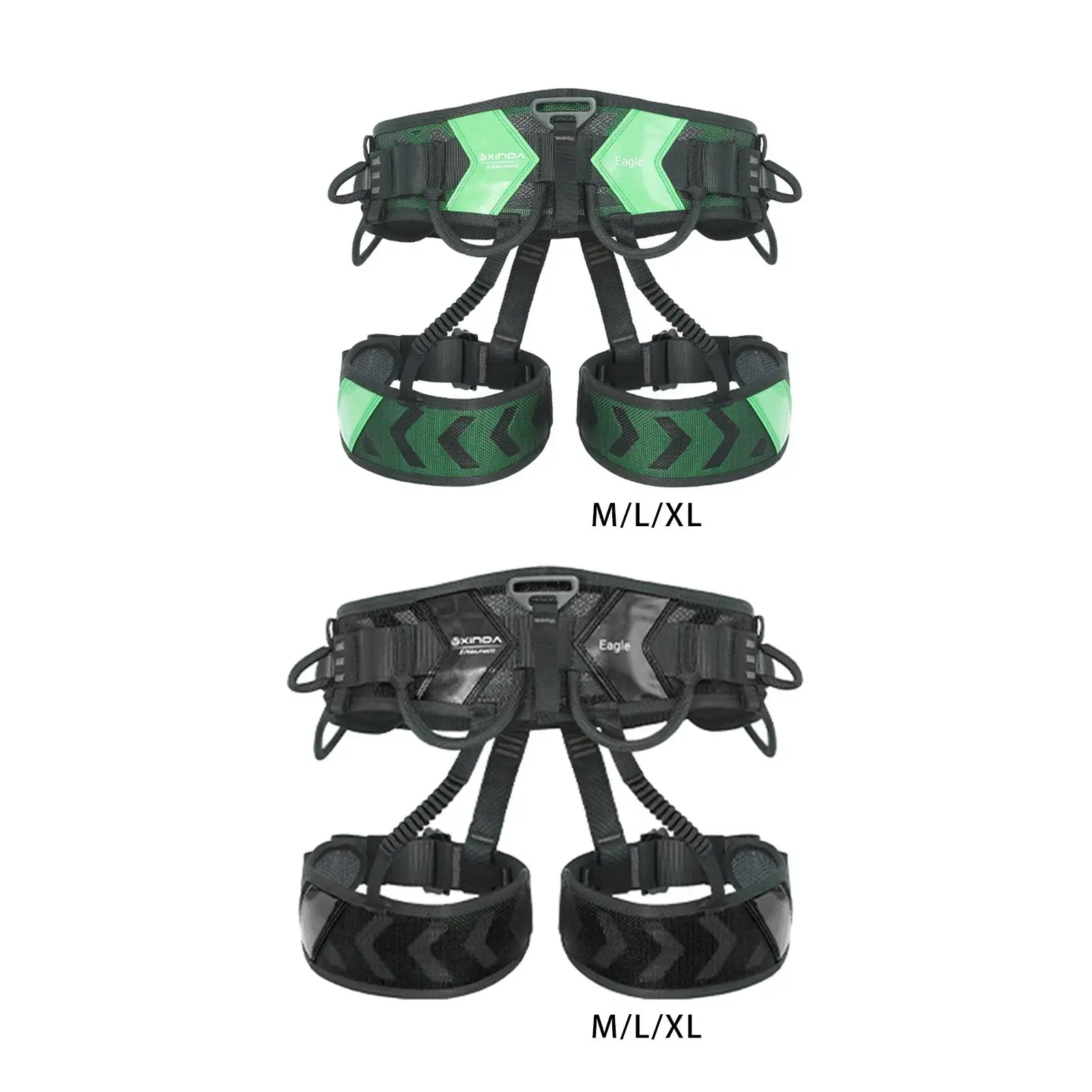 

Climbing Harness Breathable Comfortable Half Body Belt Fall Protection Leg Harness for Rappelling Outdoor Caving Protective Gear