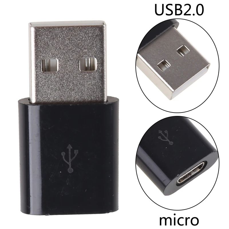 Переходник с USB 2 0 папа на Micro Мама для устройства чтения карт |