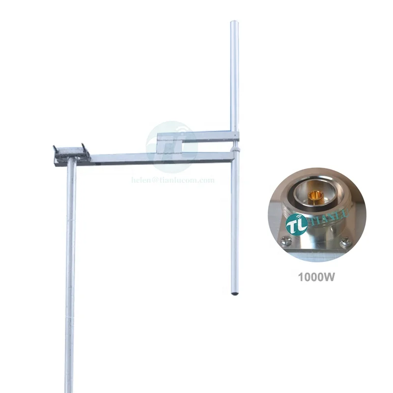 

1000W 88-108MHz YAGI antenna, outdoor directional FM YAGI antenna with L29 Female DIN7/16 connector