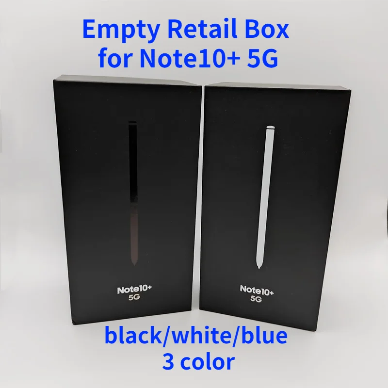 Empty Retail Box For Samsung Note10 Series Note10 Plus/Note10 5G/Note10 Plus 5G Note 10 Lite Only empty box or full accessory