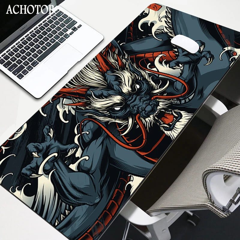 Элементы в китайском стиле игровой коврик для мыши большой 900x400 мм Аниме Коврик