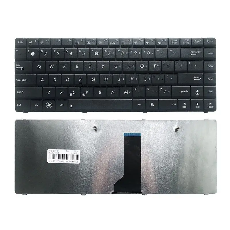 Фото Новая клавиатура для ноутбуков ASUS U30 U30JC K43E K43SA U81 UL80 U80 U80V U80E X45A X85V X45C X45U X45VD P43S B43A B43S (США/Испания/Россия/Аргентина/Франция) №1