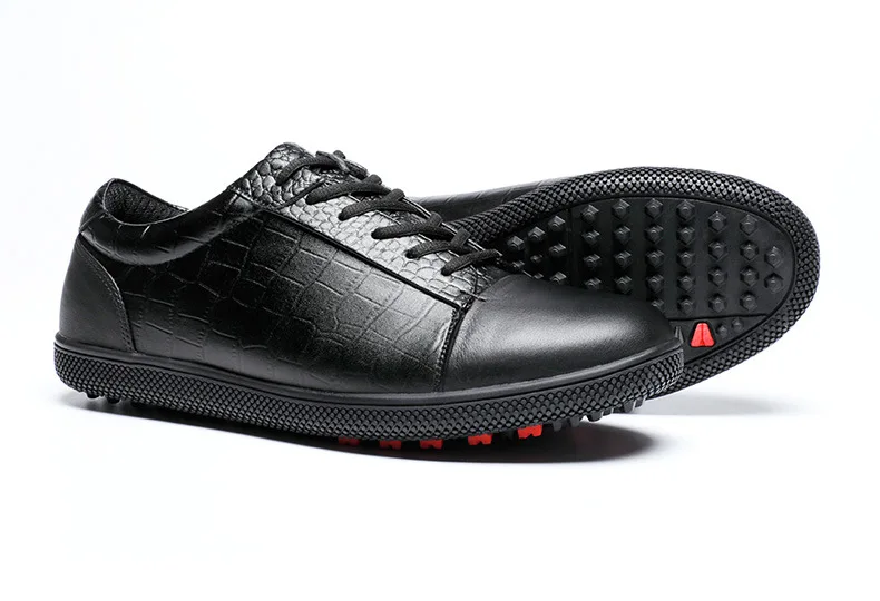 Golf Shoes Men's Leather Casual Sports Shoes Waterproof Breathable Ultra-light Ultra-soft Non-slip