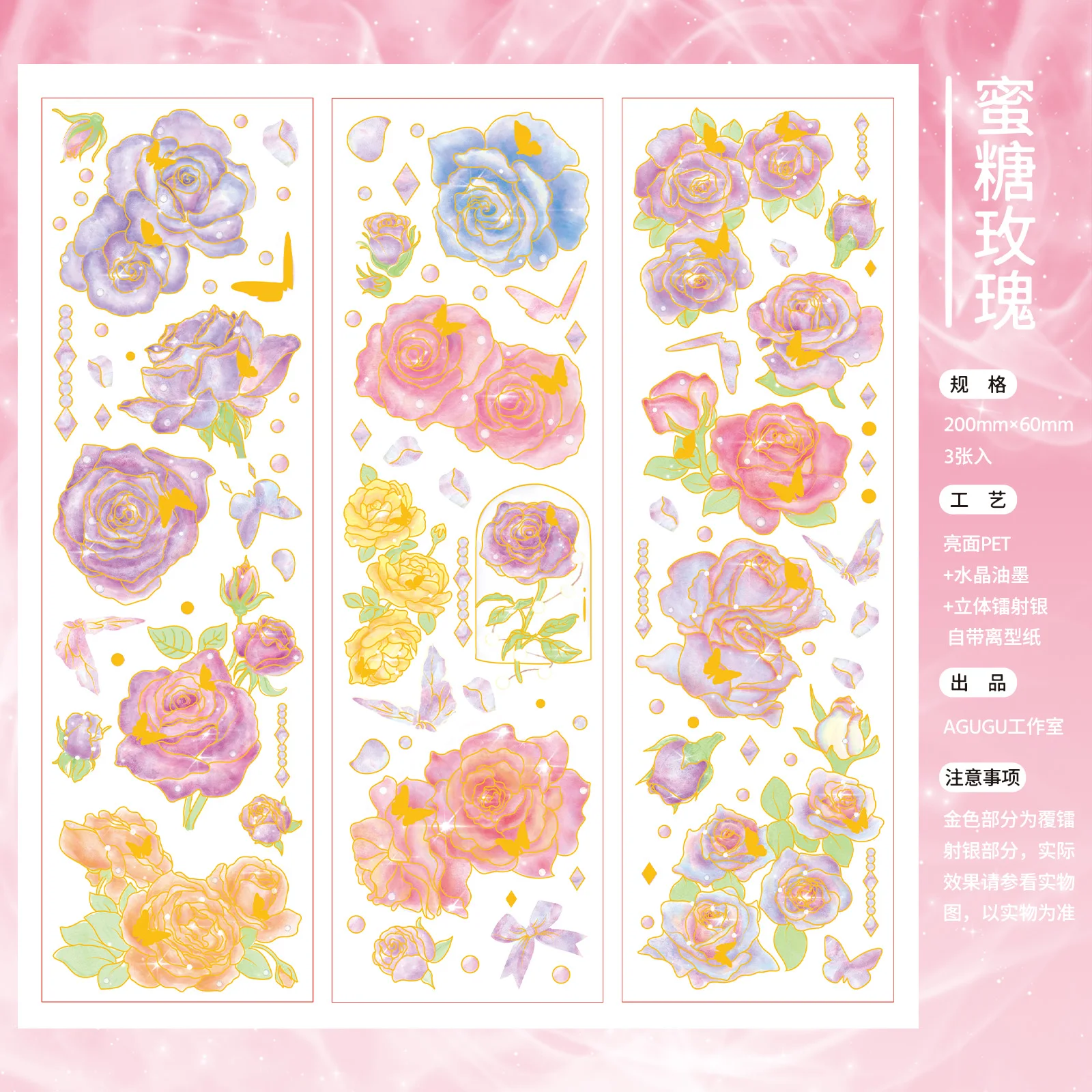 

Набор стикеров 3 шт.