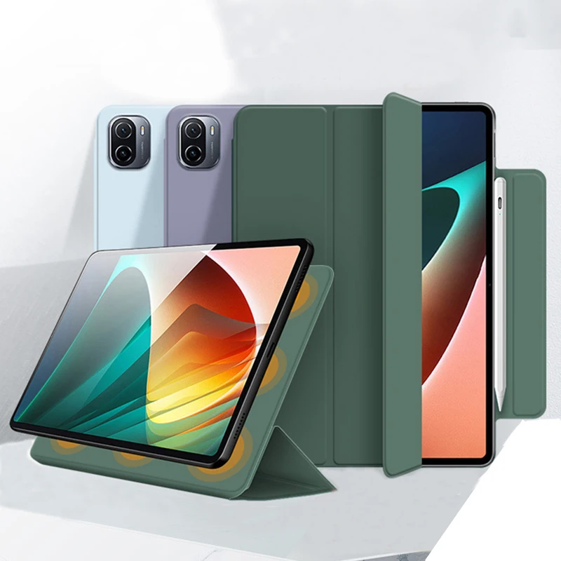 

Силиконовый чехол для Xiaomi mi pad 5 с функцией автоматического пробуждения/сна