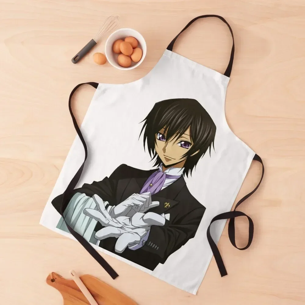 Lelouch Lamperouge Suzaku Kururugi Kallen Stadtfeld Nunnally Euphemia Li Britannia Фартук Забавный женский кухонный