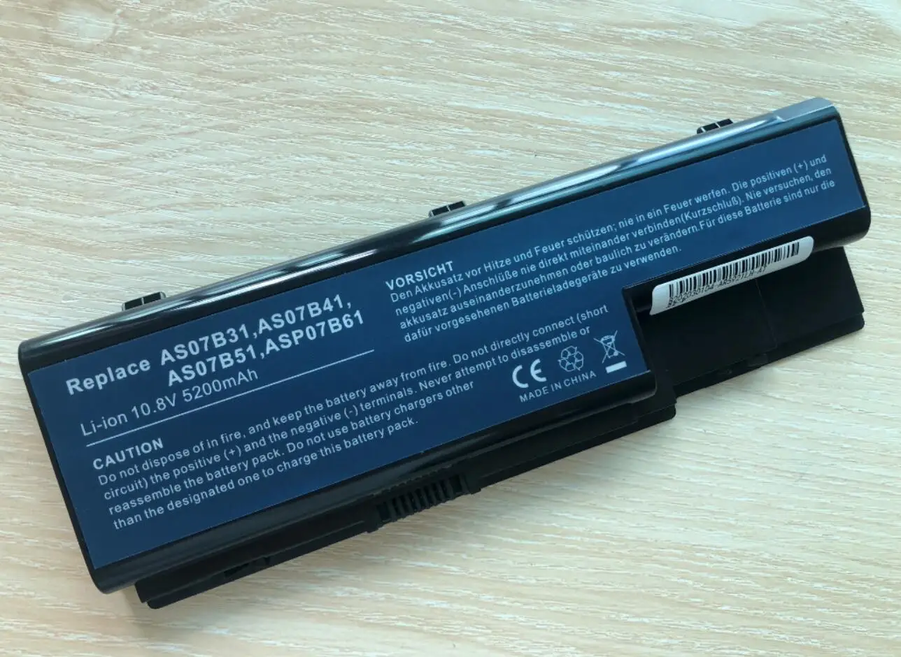 Аккумулятор as07b71 для Acer Aspire 5230 5235 5310 5315 5330 5520 5530 7740G AS07B72 AS07B42 AS07B31 AS07B41 AS07B51 AS07B61 AS07B71 -