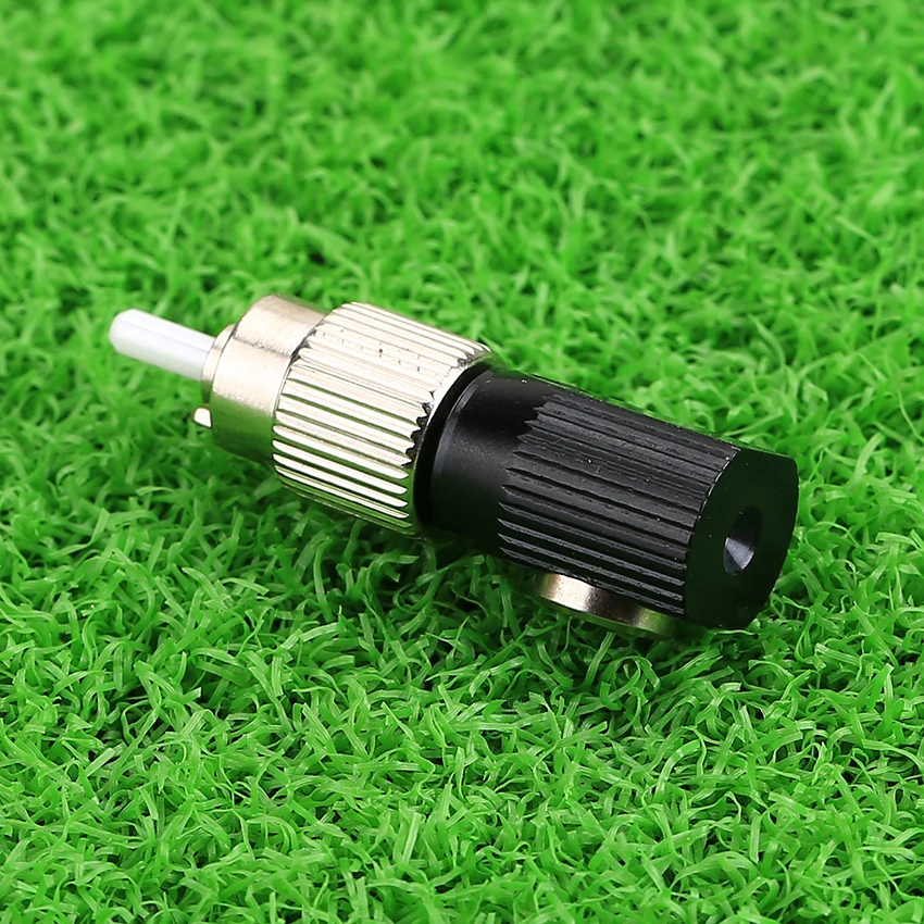 Optical Fiber Circular Bare Fiber Adapter Conversion Head FC Coupler Bare Fiber Flange Adapter Emergency Repair Accessories SM