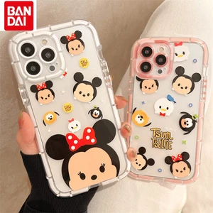 Bandai Mickey and Minnie for IPhone13 13 Pro 13 Pro Max12 12 Pro Max Cartoon Cover IPhone11 Pro Max X XS MAX XR Transparent Case