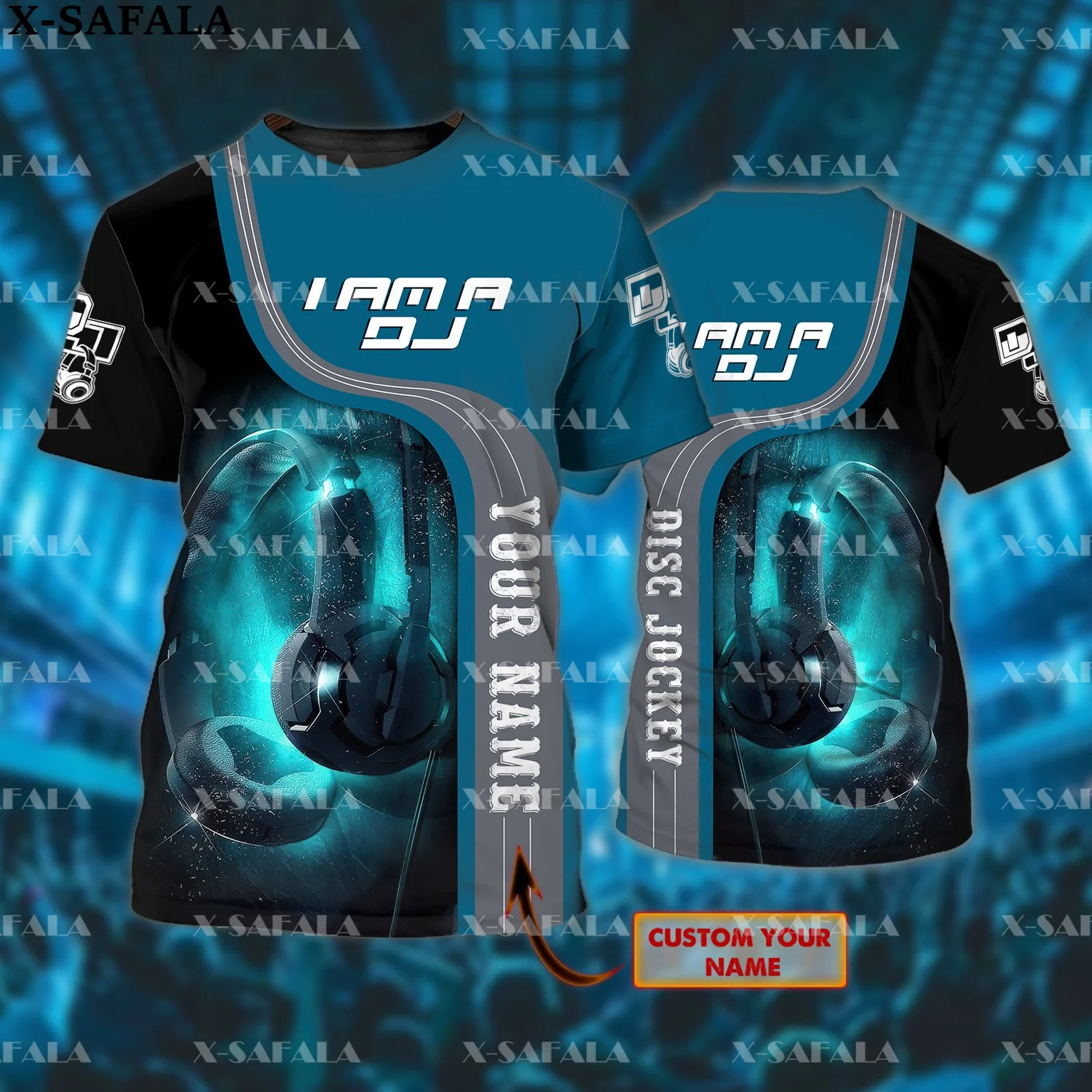 

Диджейские развлечения, интересные топы для отдыха, футболки с коротким рукавом, повседневные молочные хлопковые футболки с круглым вырезом