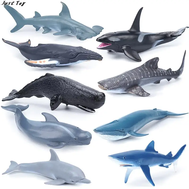 S Ocean Animal Model Dolphin Hammerhead Educational Toys