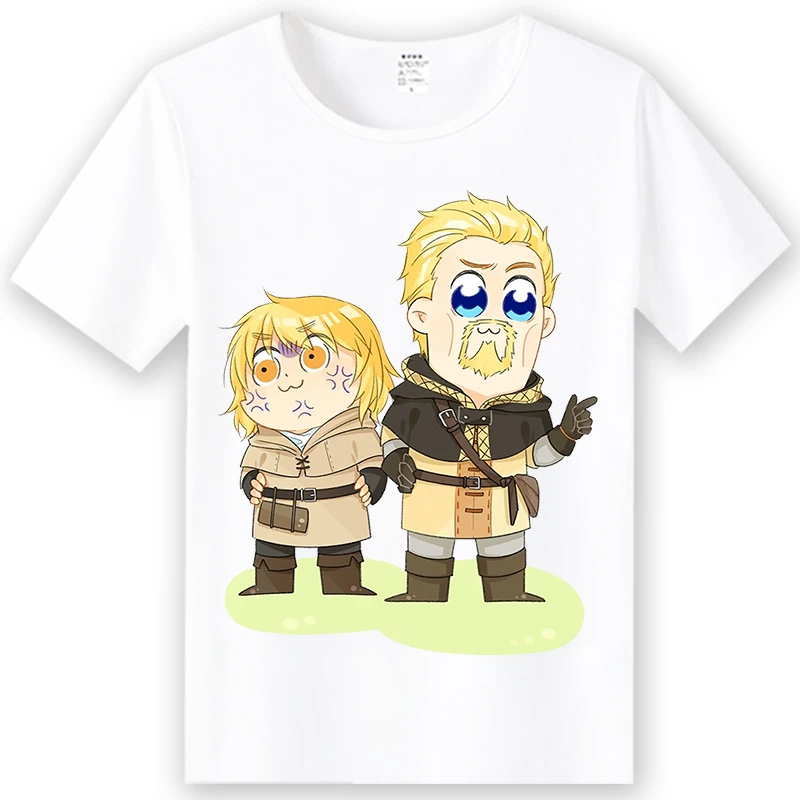 Askeladd Vinland T Shirt 100% Cotton Askeladd Saga Anime Manga Vikings  Prince Canute Canute Vinland Creative Trending Vintage - T-shirts -  AliExpress