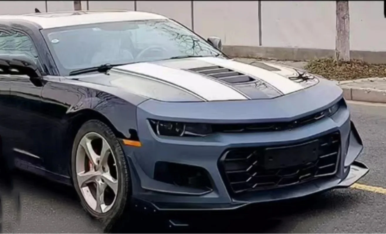 Фото Комплект обвесов для Chevrolet Camaro 5-го поколения 2010-2014 ZL1 1LE 6-го поколения: передний бампер, решетка радиатора, боковые пороги, задний диффузор, капот двигателя №4