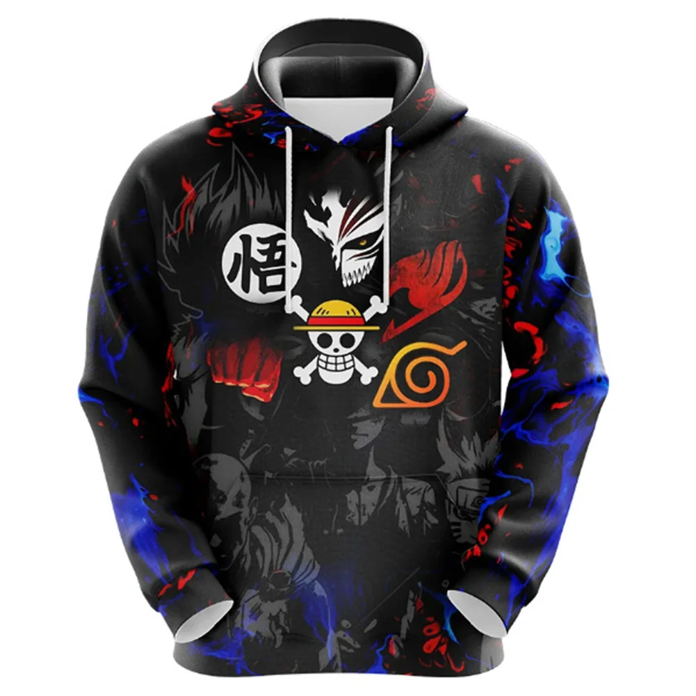 

Anime One Piece Cosplay Hoodie 3D Print Sweatshirt Men Women Casual Streetwear Pullover
