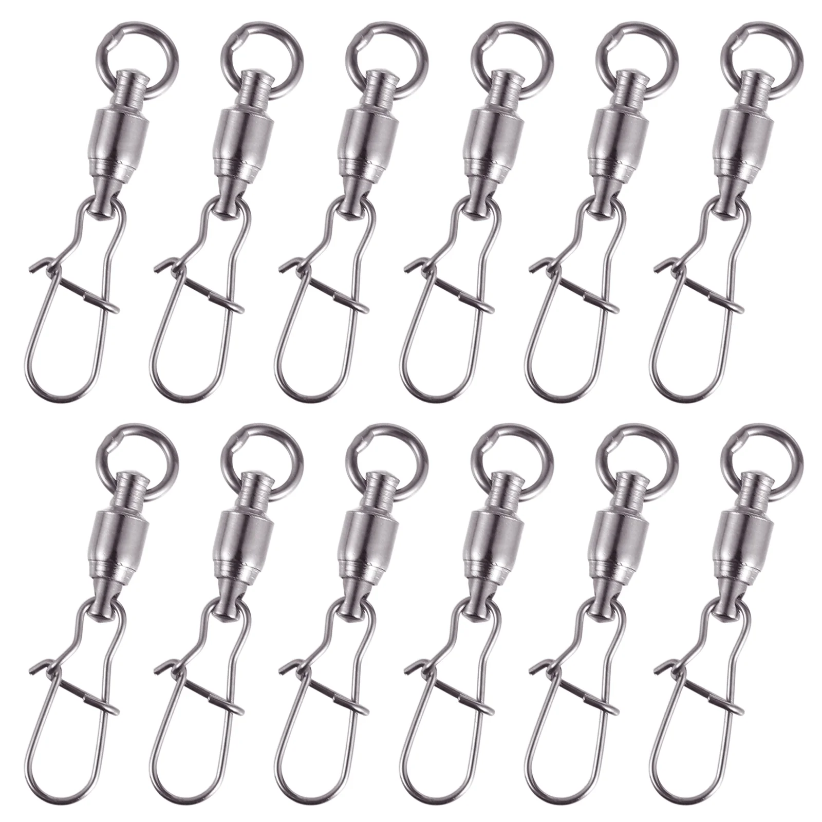 

Rolling Swivels Connector Fishhooks Accessories Tackle Fishpond Retractor Bearing Swivel Sea Saltwater Line Fishing accessories