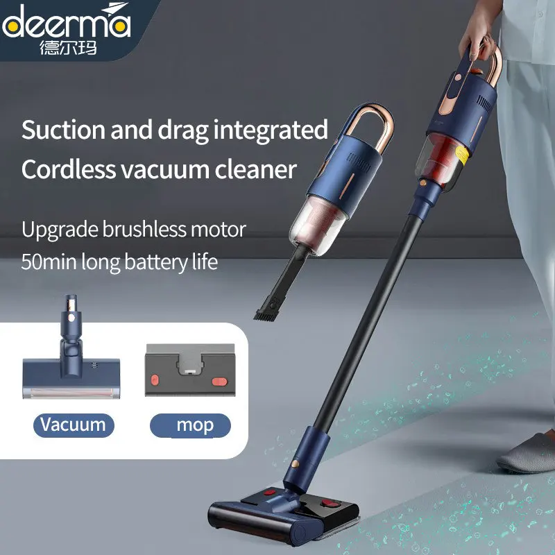 

Deerma VC20PRO Wireless Vacuum Cleaner Household Vertical Handheld Vacuum Cleaner Suction and Drag Integrated Car Vacuum Cleaner