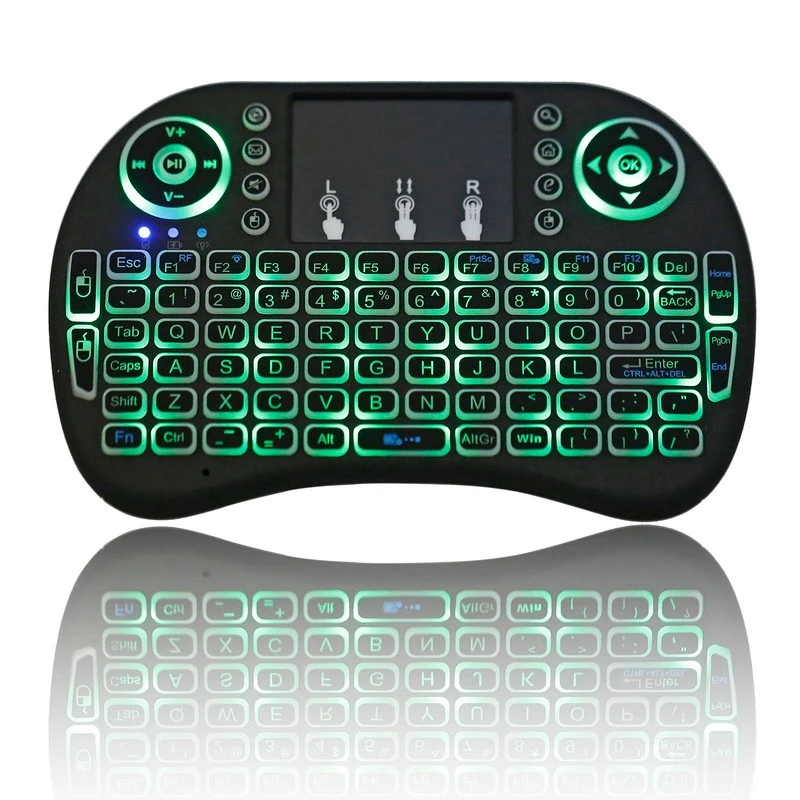 Mini I8 Backlight Wireless Keyboard With Touchpad 2.4GHz Mouse For Raspberry Pi 3 RPI 2 PC Smart TV Android Box