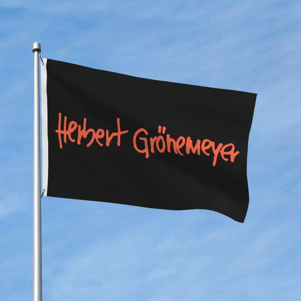 Новый двухсторонний баннер Герберта гронимемера флаг бриза декоративный для