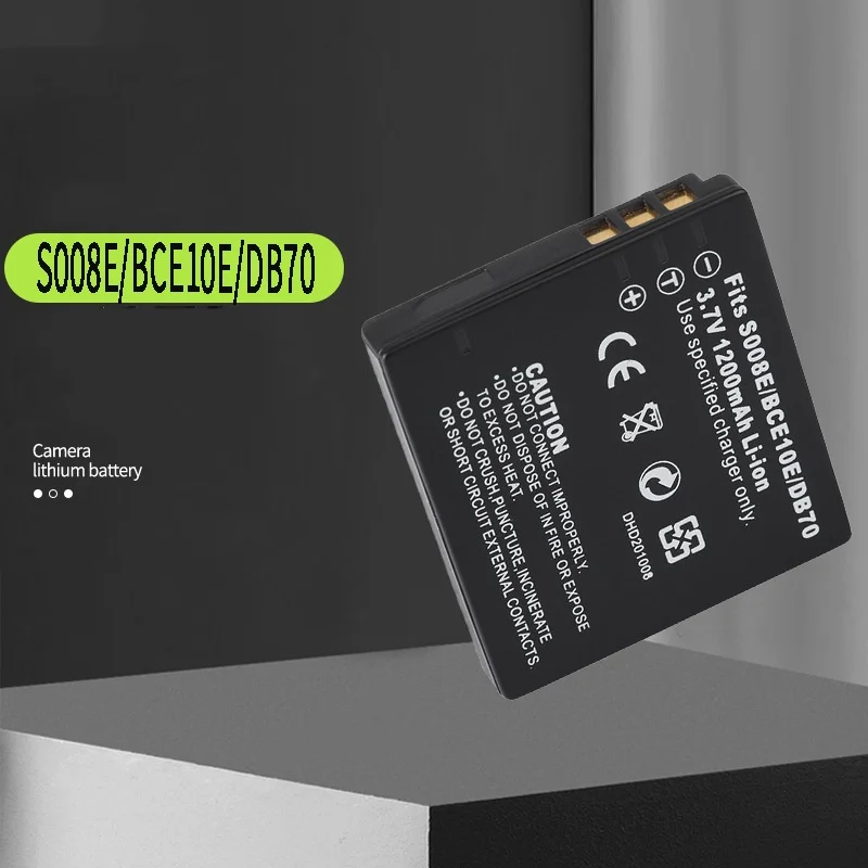 CGA-S008E S008 DMW-BCE10 Аккумулятор для камеры Panasonic DMC-FS3 FS5 FS20 FX30 FX33 FX35 FX36 FX37 FX38 FX55 FX500