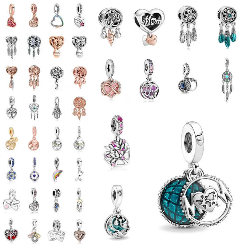 Бусины радужные в виде надписи мама синего цвета | Украшения и аксессуары