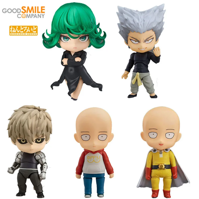 

100% Original GSC Good Smile NENDOROID 678 Tatsumaki 575 1081 Saitama 1159 Garou 645 Genos One-Punch Man Model Toys Gift 10CM