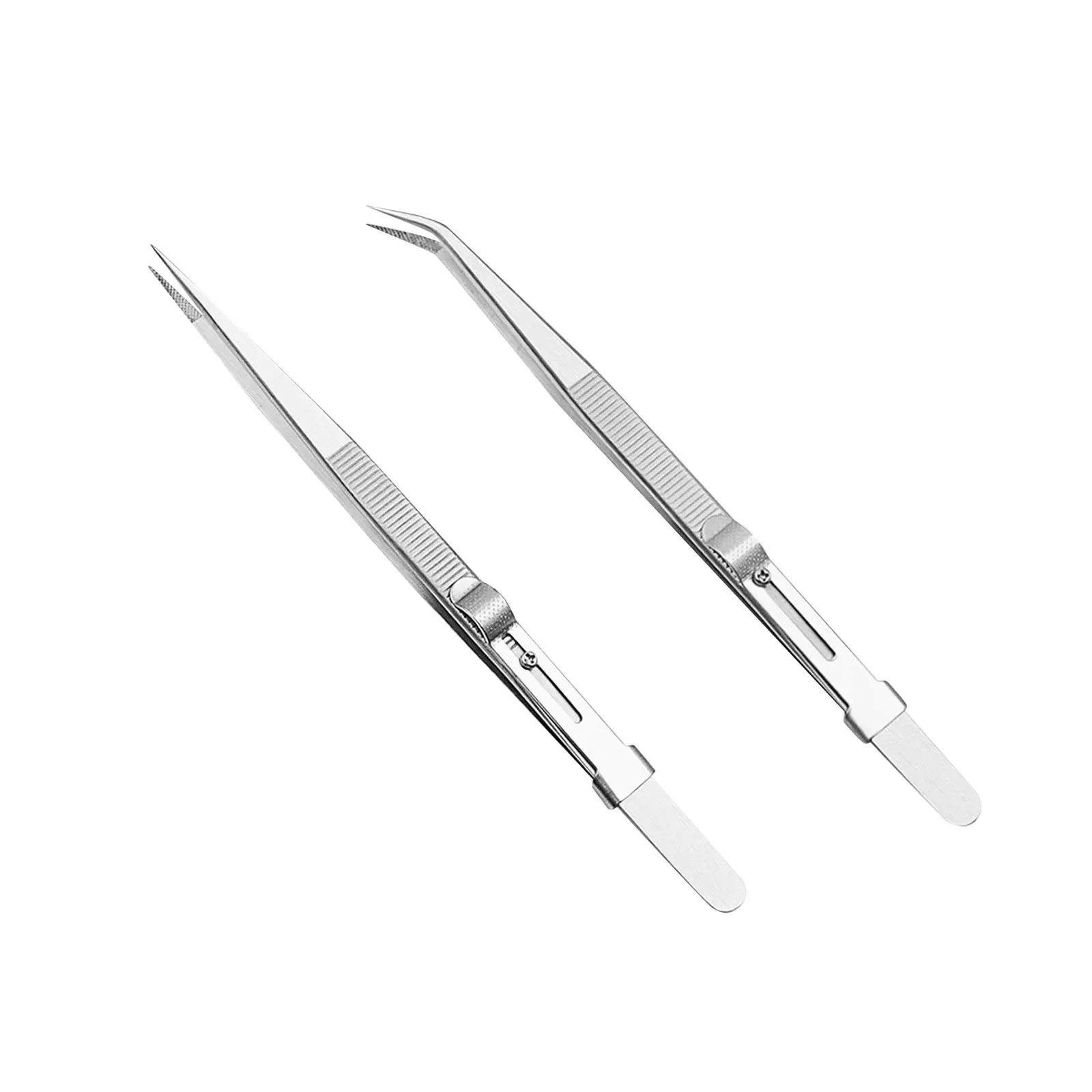 

Tweezers Non Slip Professional Catcher Slide Locking Tweezer for Jewelry for Electronic Components Arts Hobby Tiny Objects