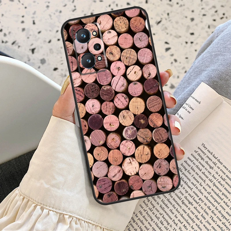 Wine Corks Textures Case For Realme 9 Pro Plus 8i 9i GT Neo 2 3 Master Cover For OnePlus 10 Pro 9 Pro Nord2 9R images - 6