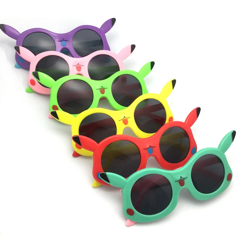 

Anime Pokemon Sunglasses Cartoon Figrues Pikachu Glasses Pvc Model Children Boys Girls Sunglasses Cute Decoration Kids Toy Gifts