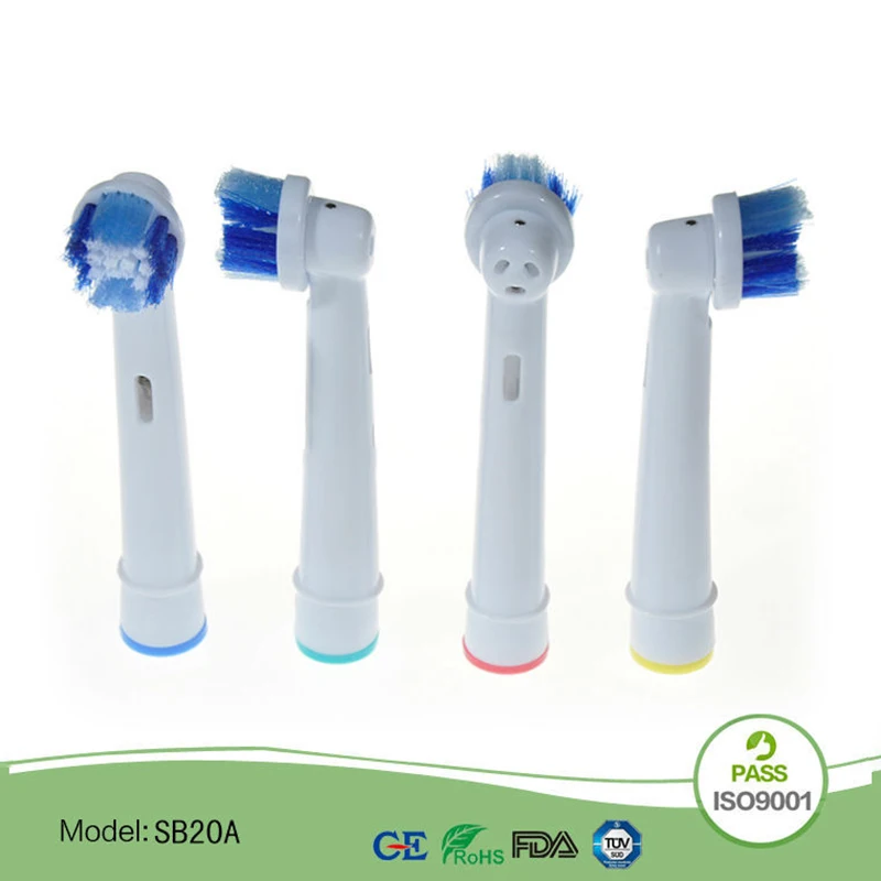 Cepillo de dientes eléctrico Sb20a, 4 piezas, productos de Recambio Oral B,...