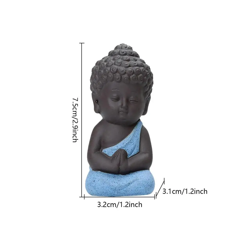 

Фигурки Будды из фиолетовой глины