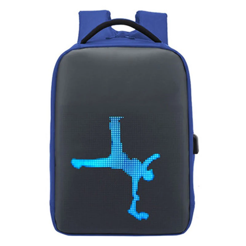 

Smart Advertising Led Backpack Light Screen Waterproof Smart Back Packs Bag Led Display Backpack With Led Screen