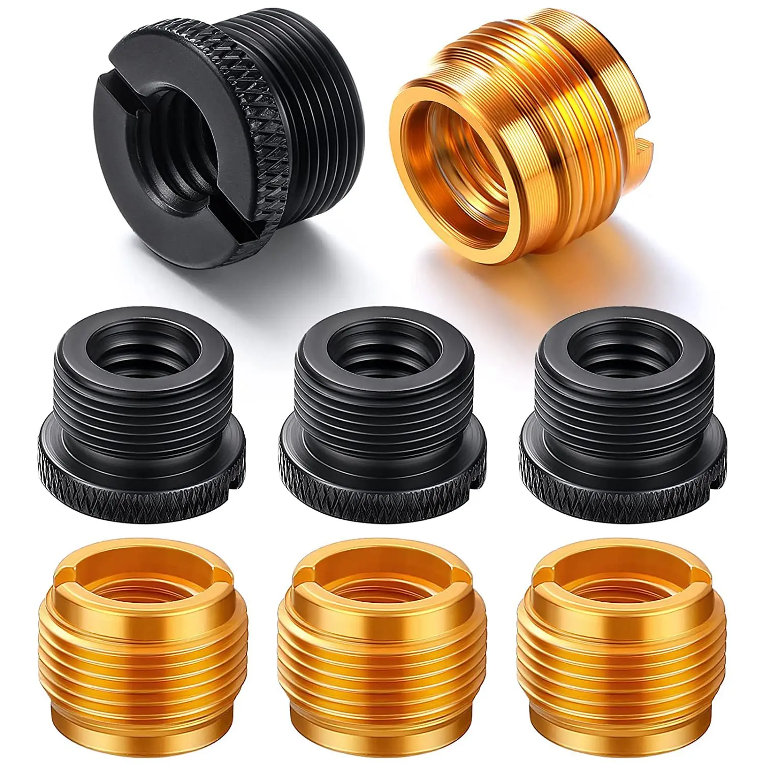 

2 шт., винты-адаптер для микрофона, от 3/8 до 5/8 дюймов