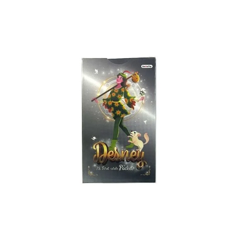 Колода Таро Desney 12*7 см 78 шт. карты мультяшная тема милые карточки для гадания