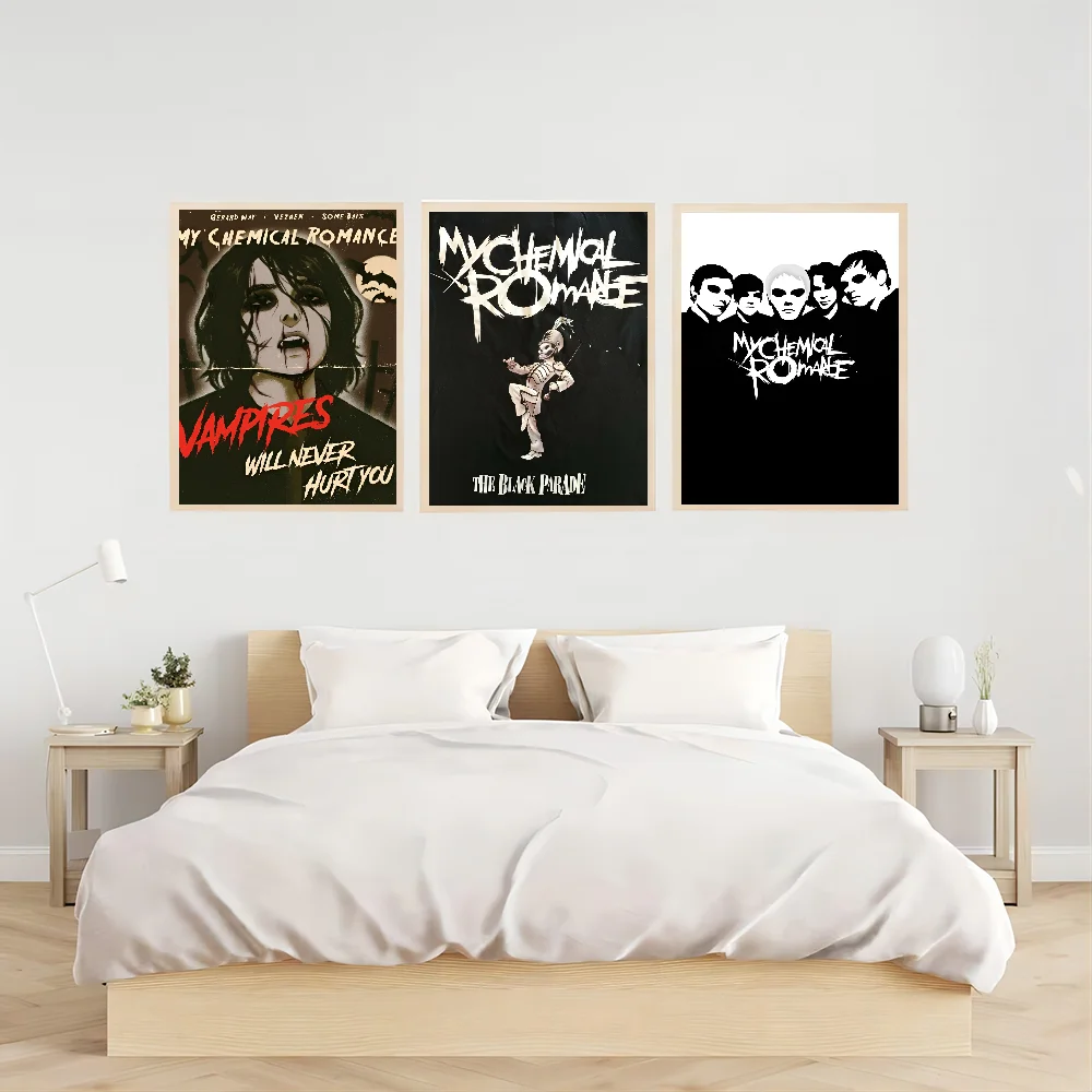 C-Chemical R-Romance Постер Из Белой Бумаги Ретро Ностальгический Художественный