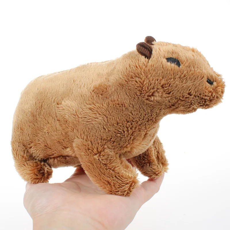 20cm Capybara Rodent Plush Toy Cartoon Animal Hydrochoerus Hydrochaeris Doll Soft Christmas Gift Toys For Children |