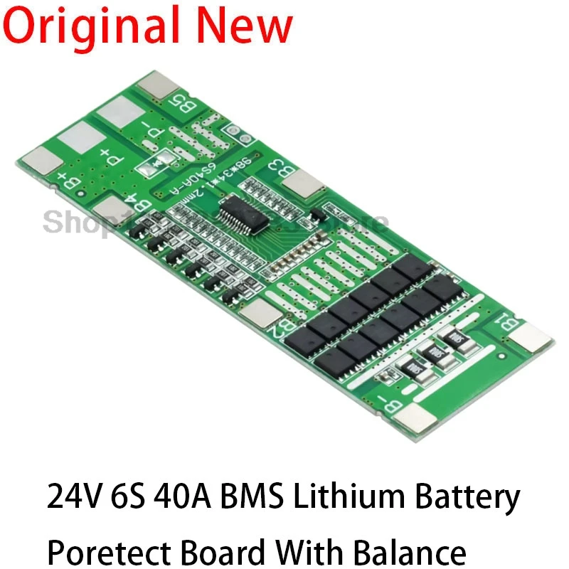 24 В 6S 40A 18650 литий-ионная литиевая батарея портативная плата солнечное освещение